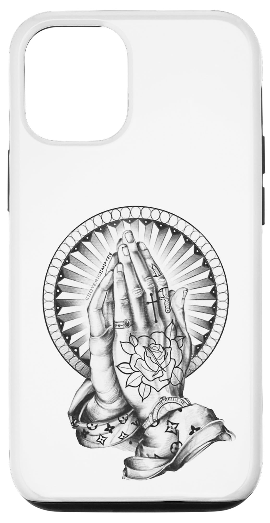 TATTOO FLASH POSTER【 Praying Hands 】 Amazon.com: iPhone 13 Tattoo Praying Hands x Praying Hands